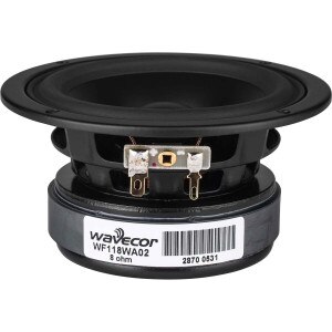 Wavecor WF118WA02 4-1/2" Paper Cone Mid-Woofer 8 Ohm